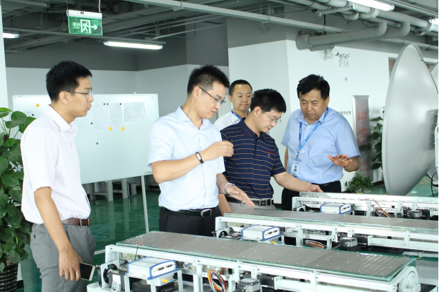 北京市科委张继红副主任一行莅临拉斯维加斯3499宇达考察调研